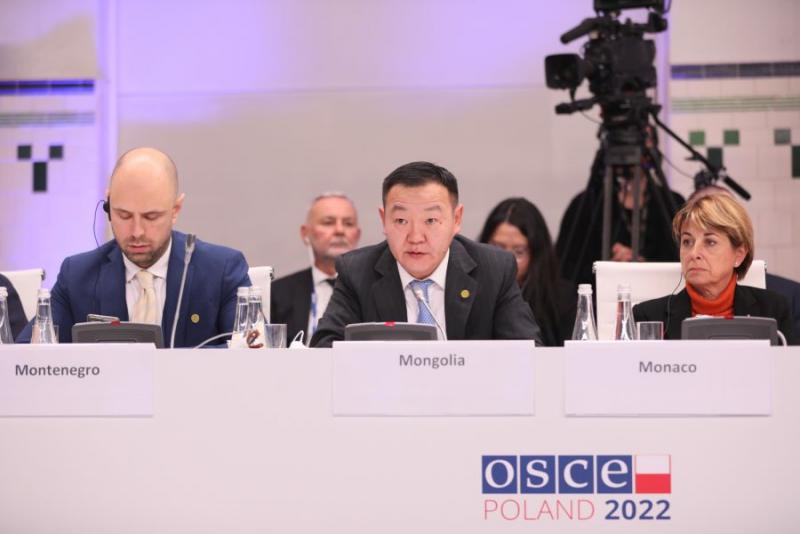 STATE SECRETARY PARTICIPATES IN 29TH OSCE MINISTERIAL COUNCIL MEETING